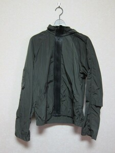 Alexander Wang ウインドブレイカー フロントジップ フード ジャケット S カーキ #603411F11 アレキサンダーワン