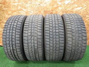 ダンロップ WINTER MAXX WM02 225/45R18 91Q 2018年製 9分山 4本【スタッドレス/18インチ】手渡し可