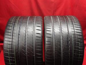 中古タイヤ 345/25ZR21 104Y 2本セット ミシュラン パイロット スポーツ 4S MICHELIN PILOT SPORT 4 S 9.5分山★ ランフラット n21