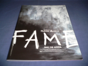 舞台パンフ「FAME フェーム」屋良朝幸、町田慎吾、秋山純、米花剛史、本田有花/2006年