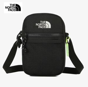 新品未使用 THE NORTH FACE ノースフェイス キッズ クロスバッグ ミニ ショルダーバッグ ポーチ かばん ブラック 日本未発売