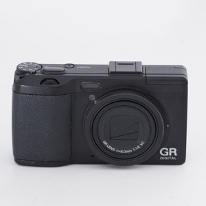 【難あり品】RICOH リコー コンパクトデジタルカメラ GR DIGITAL IV 175720 ブラック #10816