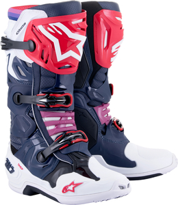 US 09 (約26.5cm) ALPINESTARS アルパインスターズ TECH 10 SUPERVENTED ブーツ ナイトネイビー/ホワイト/レインボー SZ 9