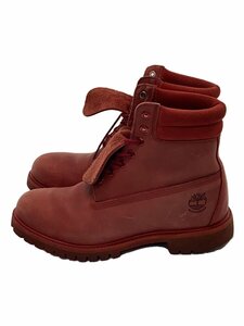 Timberland◆レースアップブーツ/27.5cm/RED/A14LE