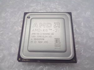 AMD K6-2 AMD-K6-2/300ANZ-66 中古現状品(W222)