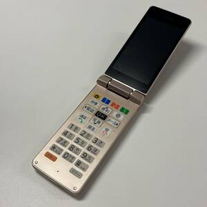 softbank SHARP かんたん携帯10 807SH ゴールド (SIMロック解除済)
