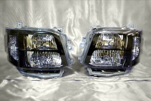 200 ハイエース 3型 標準 HID バラスト オートレベライザー インナーブラック キセノン ヘッドライト 左右セット D4C 6000K 8000K 選択