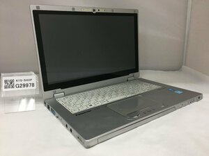 ジャンク/Panasonic CF-AX3GF3CS/ストレージ無し/Core i5 第4世代/11.6インチ/高解像度/AC欠品