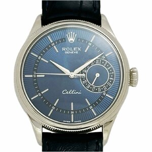 ROLEX ロレックス 50519 Cellini Date チェリーニ デイト ネイビー 自動巻き J59779