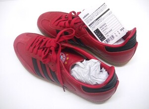 中古 adidas アディダス SAMBA TEAM FC BAYERN MUNCHEN HQ7033 26.5cm 