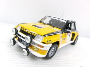 ユニバーサルホビーズ 1/18 ルノー 5 ターボ #7 ツールドコルス 1982 ウィナー ジャン・ラニョッティ (1331-588)