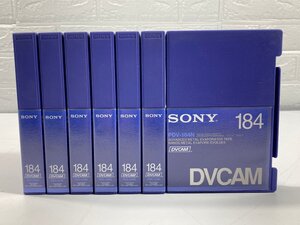 未使用品　ソニー　SONY　DVCAMテープ　まとめ売り　7点　PDV-184N　現状品　HT1.006　/02　