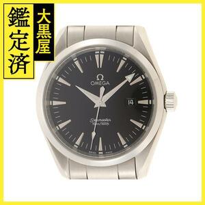 OMEGA　オメガ　シーマスター アクアテラ　2517.50.00　SS　ブラック　メンズ　クォーツ　2148103663000【432】