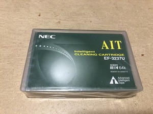 未開封 NEC AIT3EXドライブ用 インテリジェント クリーニング カートリッジ EF-3237U(CL230602)