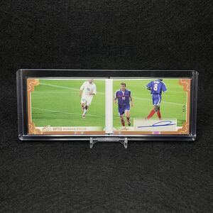 2023 Leaf Art of Sports Soccer Zidane ジダン ブックレット 直筆サインカード ブロンズ 15枚限定 ワールドカップ topps panini auto