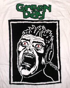 ★グリーン デイ Tシャツ GREEN DAY SCREAM 白 S 正規品 ドゥーキー offspring