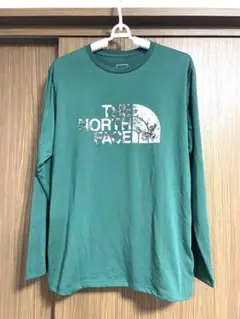 THE NORTH FACE 長袖カットソー 緑