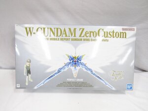 未組立 PERFECT GRADE W-GUNDAM ZeroCustom ウイングガンダムゼロカスタム1/60スケール パーフェクトグレードモデル ガンプラ 未開封◆1326