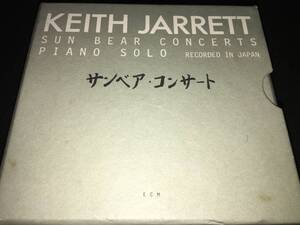 6CD キース・ジャレット サンベア コンサート ピアノ ソロ 日本 ライヴ 京都 大阪 名古屋 東京 中野 札幌 国内 Keith Jarrett SUN BEAR