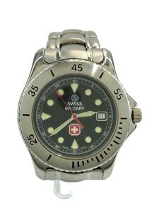 SWISS MILITARY WATCH◆クォーツ腕時計/アナログ/ステンレス/6-532