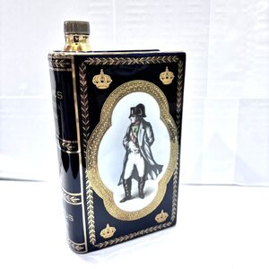 【MYT3166】1円～【未開栓 古酒】CAMUS カミュ NAPOLEON ナポレオン BOOK ブック型 ブランデー コニャック 総重量約1184g 陶器ボトル