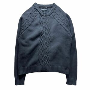 00s number(n)ine japanese label Y2K braid knit jacket 14th addiction share spirit IFSIXWASNINE lgb goa KMRII obelisk julius