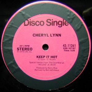 【Disco 12】Cheryl Lynn / Keep It Hot