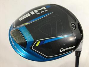 即決 お買い得品！中古 SIM2 MAX (シム2 マックス) ドライバー 2021 (日本仕様) 1W TENSEI BLUE TM50 10.5 SR