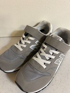 New Balance ニューバランス スニーカー キッズ　24センチ グレー