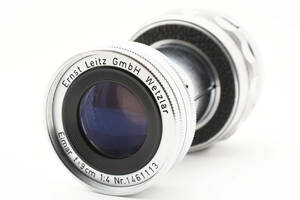 ◆外観美品・動作OK◆LEICA ライカ Elmar 90mm F4 沈胴 エルマー Ernst Leitz GmbH Wetzlar◆#CE100243