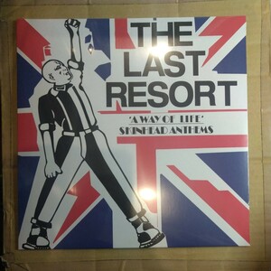 Last Resort「a way of life−skinhead anthems」LPレコード ★★punk