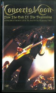 H00023287/VHSビデオ/CONCERTO MOON (コンチェルト・ムーン・DEAD END)「Live The End Of The Beginning (2000年・VPVQ-66147・ヘヴィメ