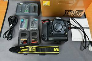 美品！！NIKON D5 CF-TYPE　