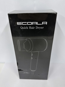 100円～★ECOALA エコアラ Quick Hair Dryer ドライヤー EC-QD2105G ヘアドライヤー【新品未開封】