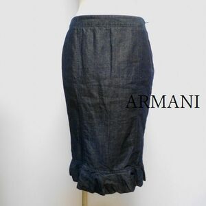 890304 ARMANI COLLEZIONI アルマーニ スカート 38【クリックポスト可】