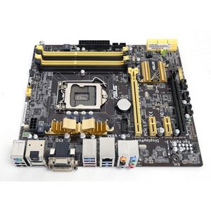 【中古】ASUS MicroATXマザーボード H87M-PRO LGA1150 [管理:30314765]