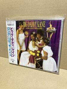 美盤CD帯付！ビッグ・ダディ・ケイン Big Daddy Kane / Long Live The Kane Warner WPCP-4744 国内盤 COLD CHILLIN