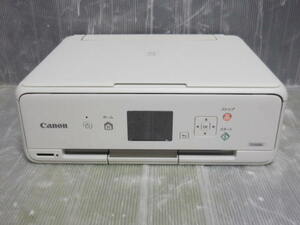 ジャンク 通電可 CANON キヤノン インクジェットプリンター ピクサス複合機 TS5030-WH 白　ホワイト 本体のみ