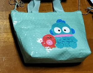 マイクロバッグ　pouch　ポーチ　ポシェット　ミニ財布　バッグ　6cm　取っ手付き　サンリオ　→　ハンギョドン　半魚人