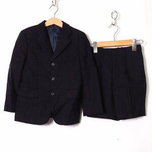 ジェイプレス スーツ セットアップ ジャケット 半ズボン フォーマル キッズ 男の子用 120サイズ ネイビー J.PRESS