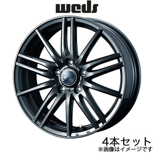 ザミックティート アクセラ BM/BY系 16インチ アルミホイール 4本 ディープメタル 0037592 WEDS STYLISH WHEELS ZAMIK TITO