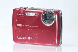 ★実用品★CASIO EX-FS10 レッド#1663