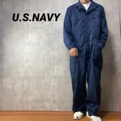 USNAVY  アメリカ海軍　米軍　ミリタリー　ツナギ　オールインワン　44R