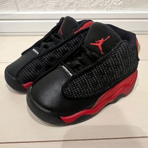 【即決】キッズ ナイキ NIKE AIR JORDAN エアジョーダン13 12cm 中古美品　ブレッド sky jordan スカイジョーダン