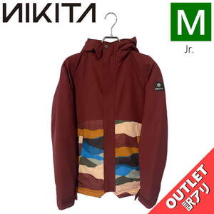 【OUTLET】 NIKITA GIRLS SITKA JACKET BRANDY Mサイズ キッズ スノーボード スキー ウェア アウトレット