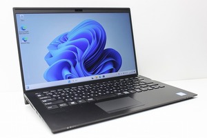 ノートパソコン Windows11 中古 VAIO Pro PK VJPK11C12N 14インチ 第8世代 Core i5 SSD256GB メモリ8GB Windows10 カメラ