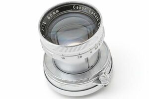 Canon SERENAR 50mm F1.9 Lマウント L39 キヤノン セレナー 日本製 JAPAN キャノン カメラ 50/1.9 19 5 Leica ライカ Leitz ライツ