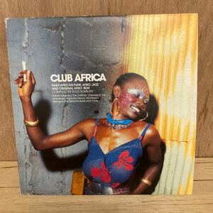 2LP Club Africa Hard African Funk Afro-Jazz And Original Afro-Beat STRUTLP 001 UK盤 アフリカ ジャズ ファンク コンピレーション