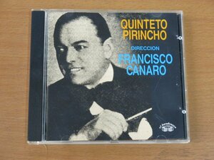 CD QUINTETO PIRINCHO Direccion : Francisco Canaro 中古品