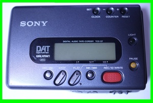 一円スタート売り切り! ◆ウォークマン SONY ソニー DAT TCD-D7◆動作未チェックジャンク品!◆送料無料!